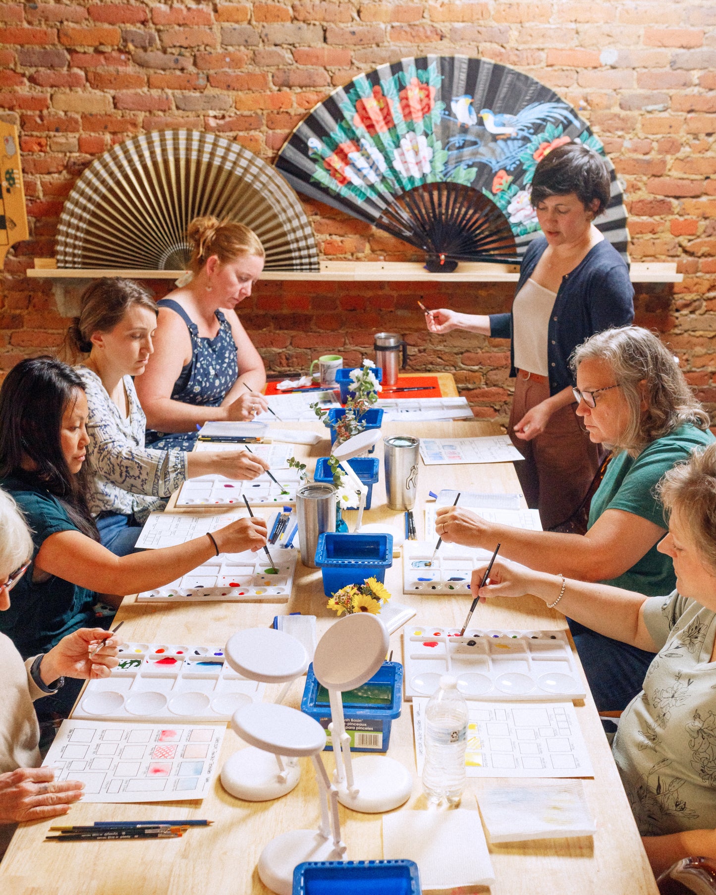 Watercolor Workshop with Robin Carlile at Edison Hills