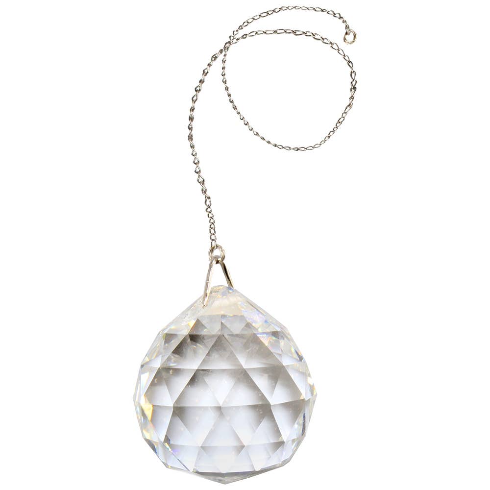 Chrystal Sphere Facted Sun Catcher - HCH110