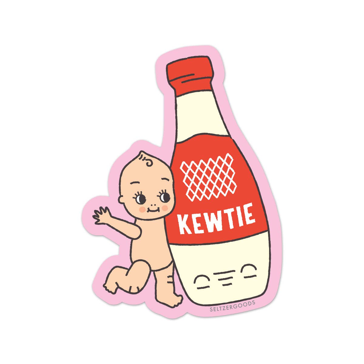 Kewtie Mayo Sticker