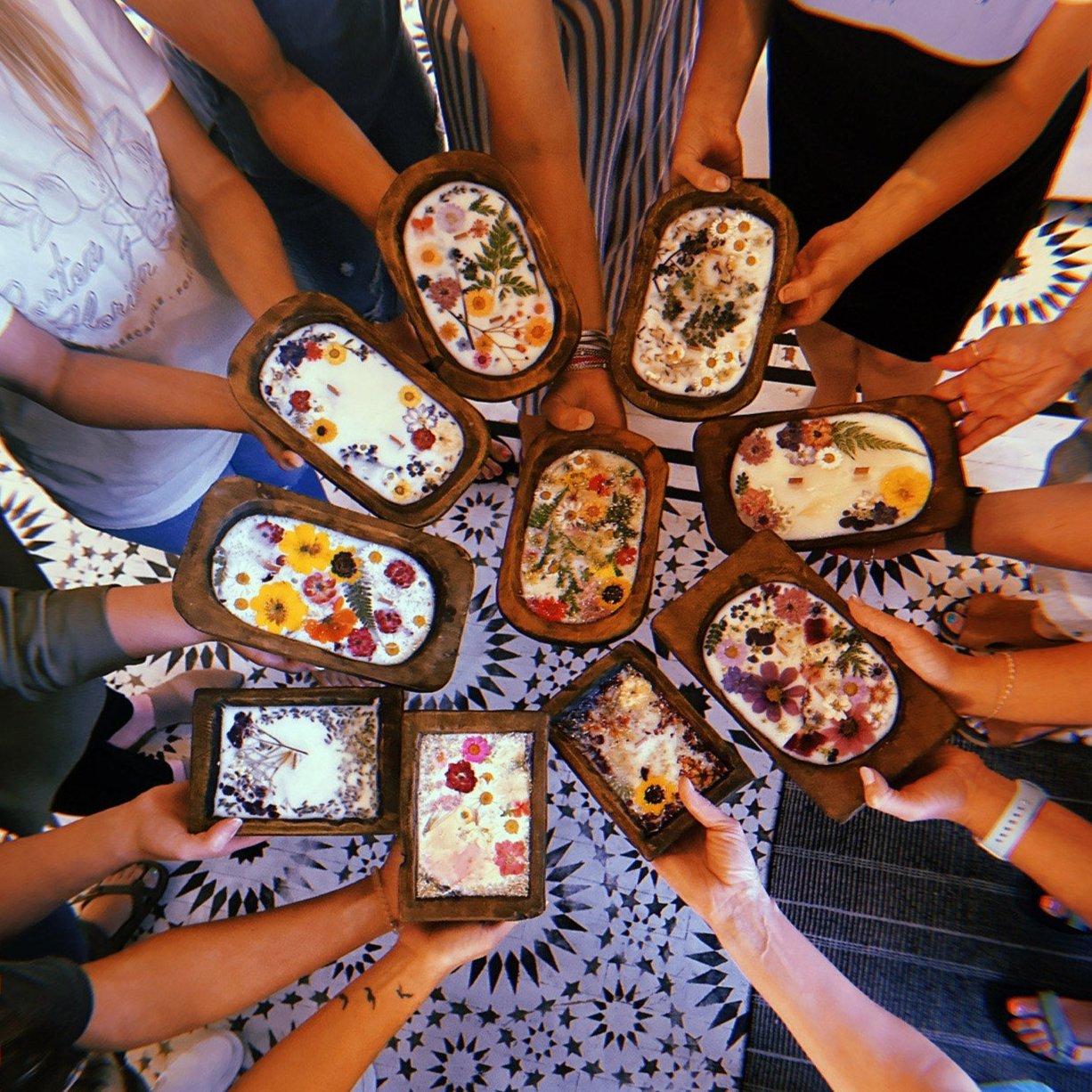 CHRISTMAS-Themed Dough Bowl Candle Workshop with Ashton Hitchcock