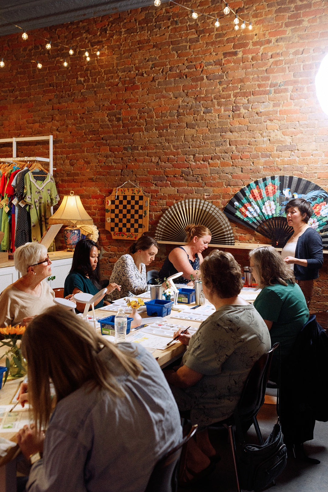 Watercolor Workshop with Robin Carlile at Edison Hills