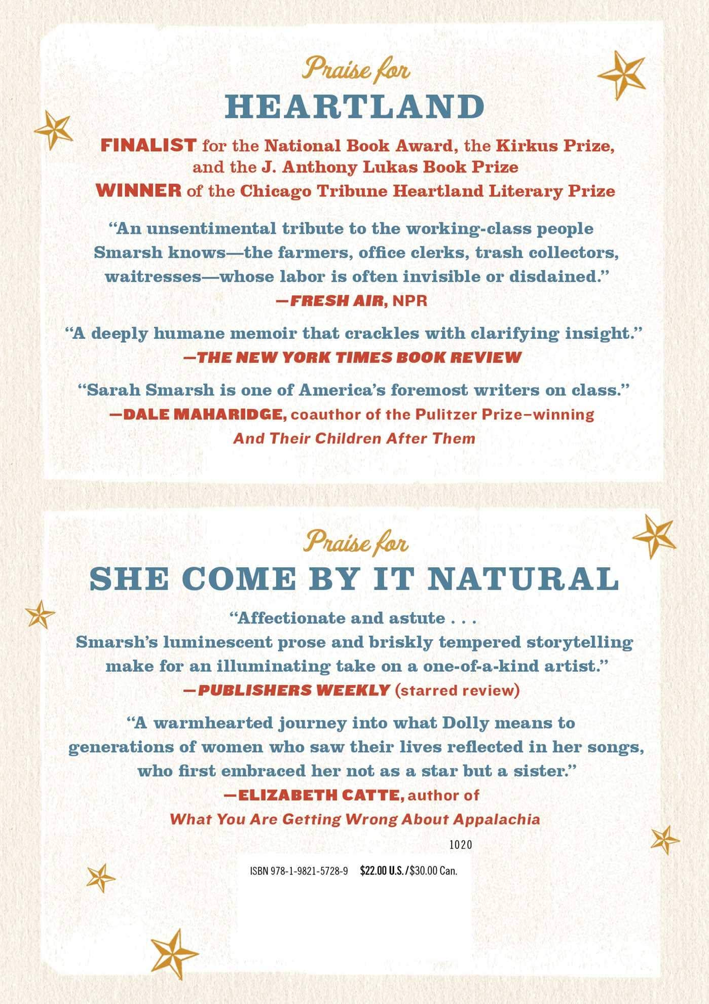 She Come By It Natural: Dolly Parton: Hardcover