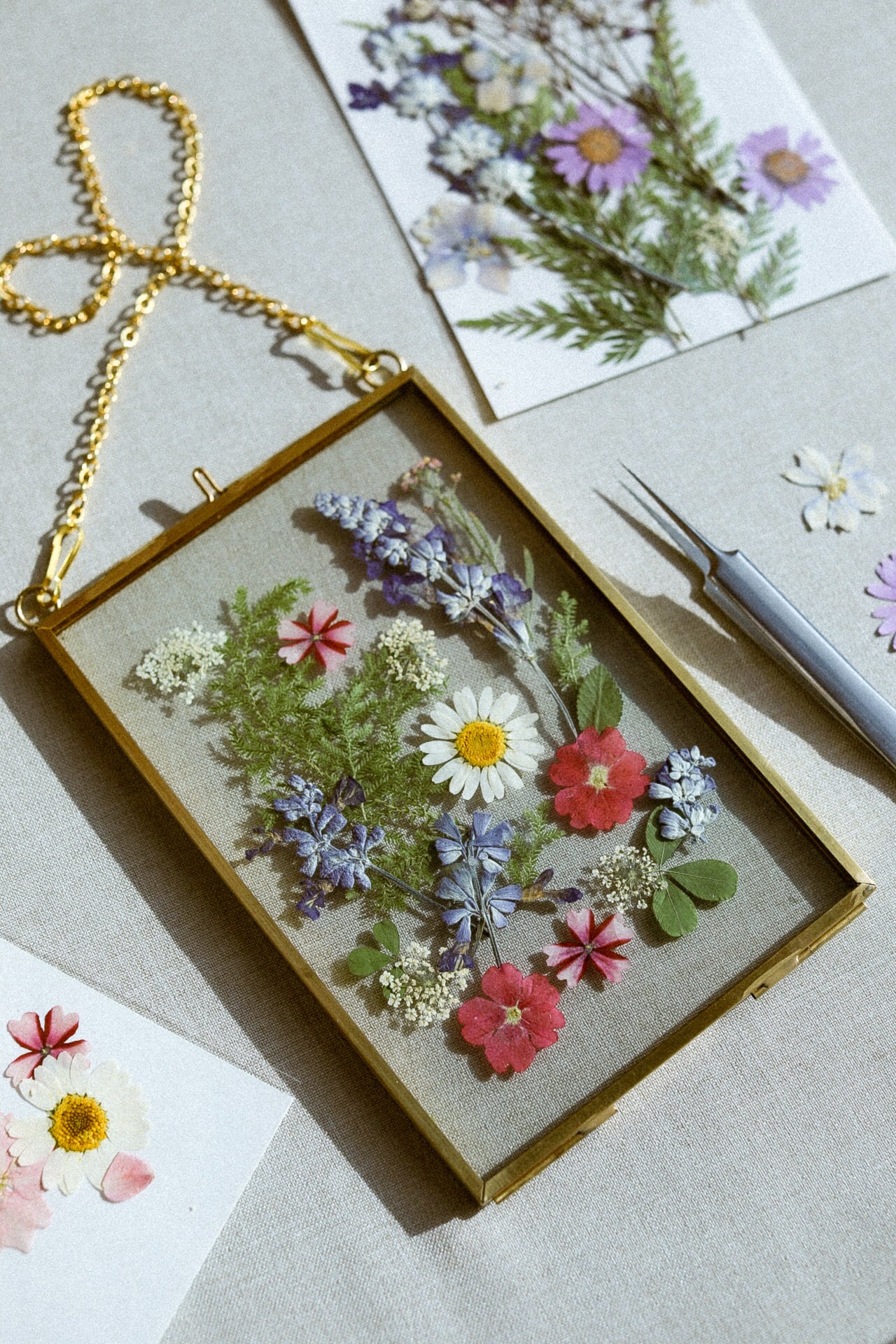 Mother's Day Dried Flower Frames Craft