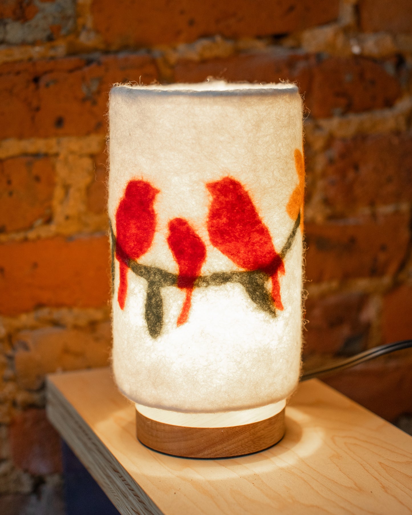 Wet Felted Wool Lamp Workshop with Allison Weeden
