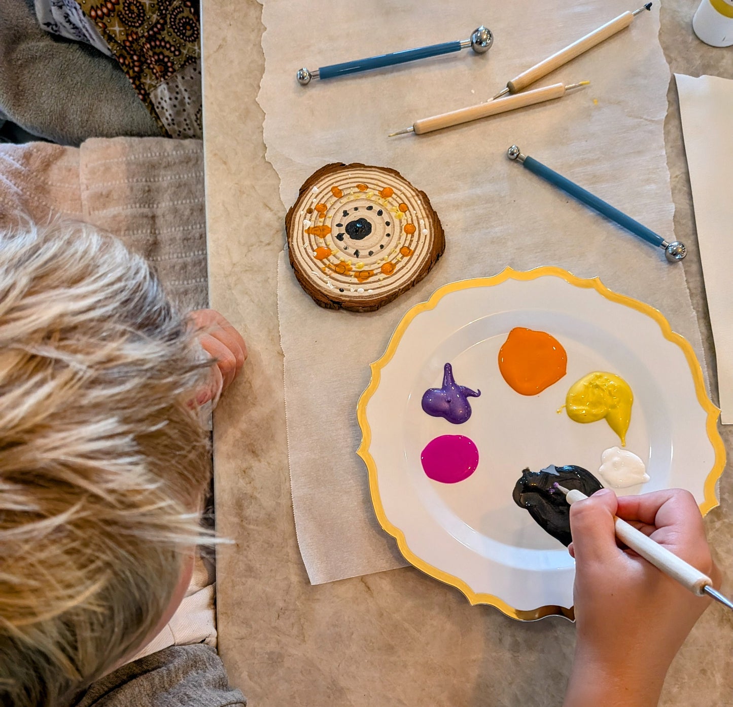 Dot Art for Kids Workshop with Allison Weeden