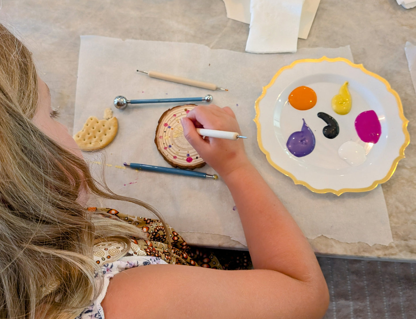 Dot Art for Kids Workshop with Allison Weeden