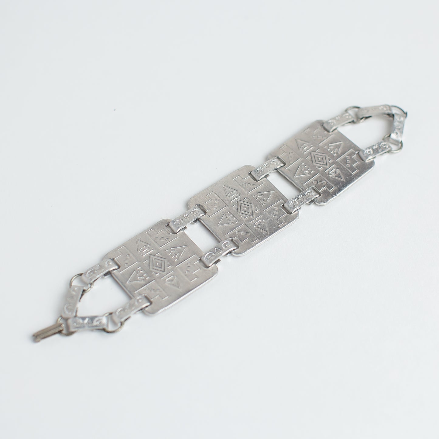 Vintage Stamped Panel Bracelet