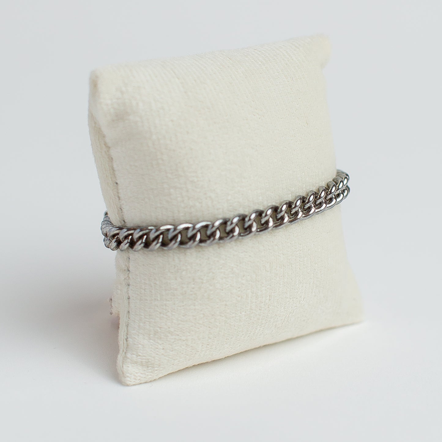Silver-Tone Link Bracelet
