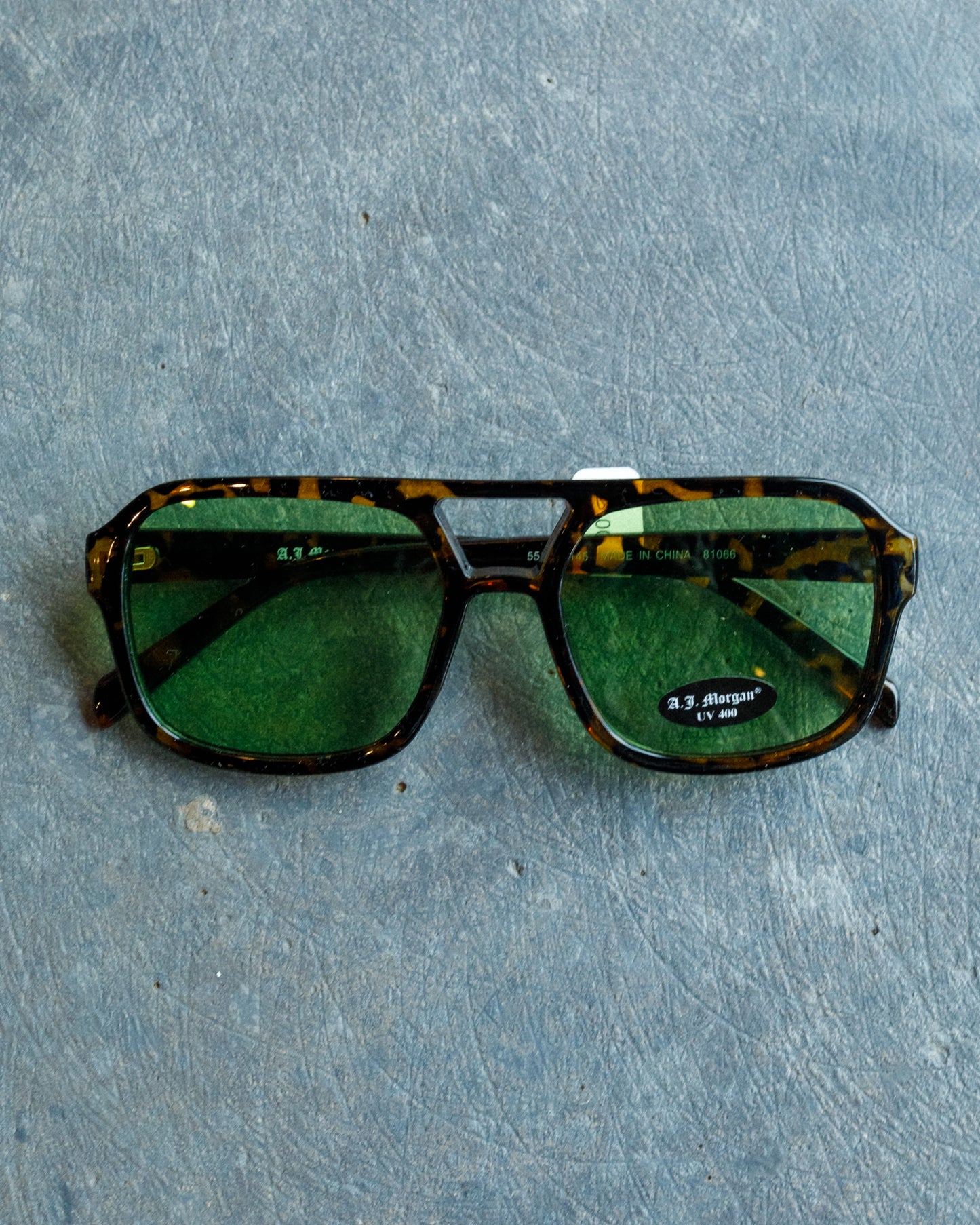 Vintage-Style Reproduction Double-Bridge Sunglasses