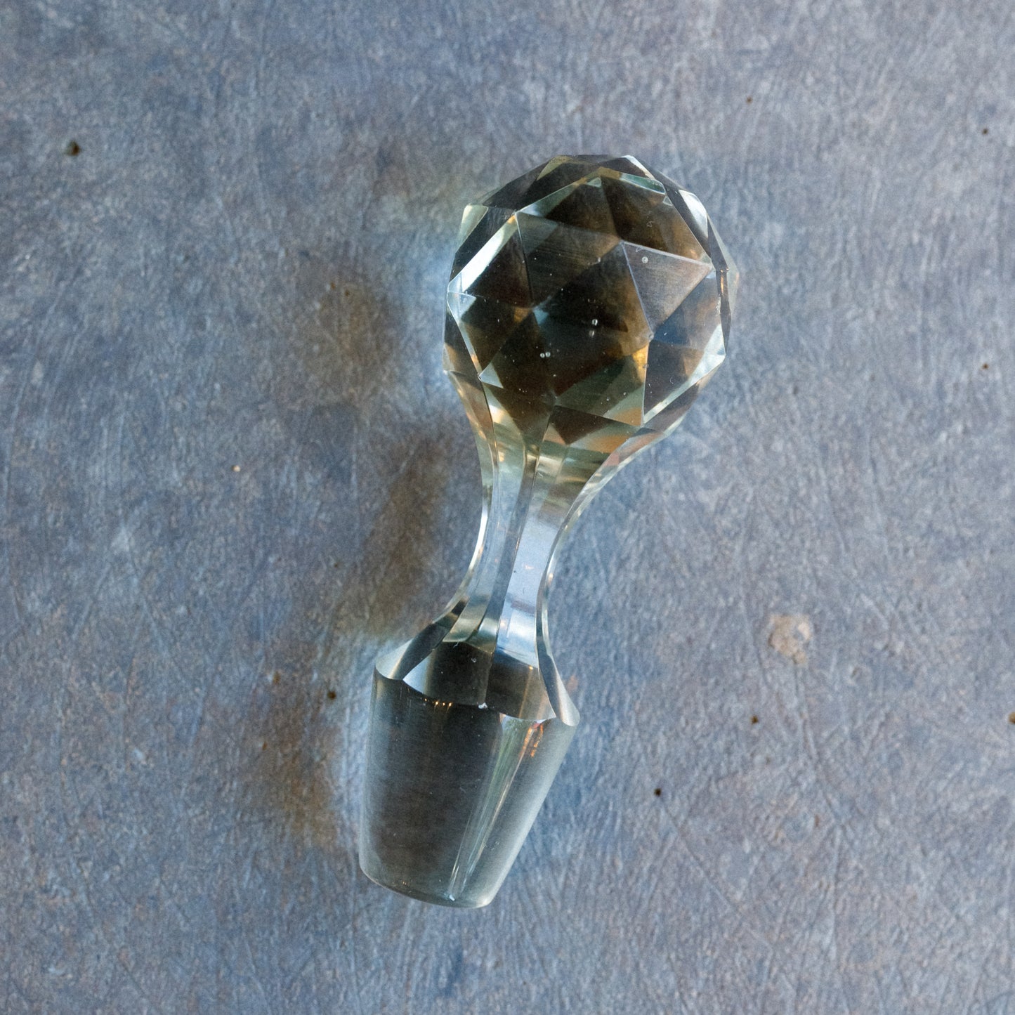 Vintage Glass Bottle Stopper
