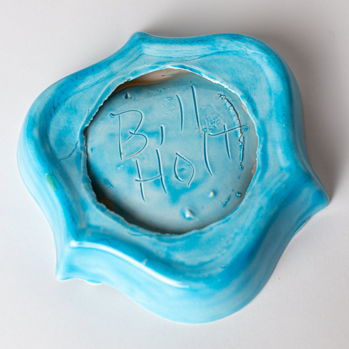 MCM Slip-cast Ashtray, Made by Bill Holt