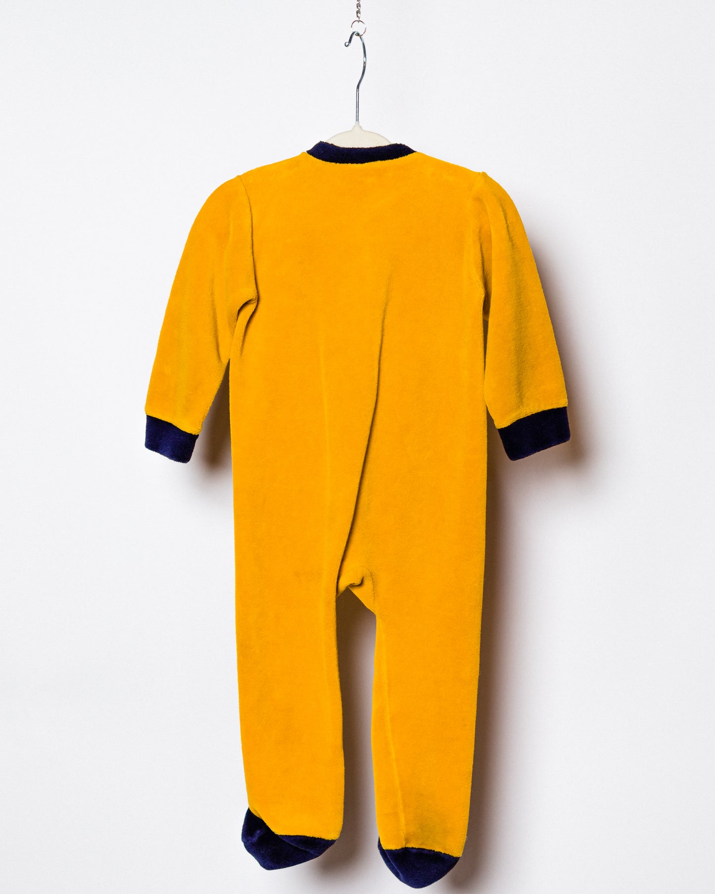 1980's Blue and Yellow Baby Onesie