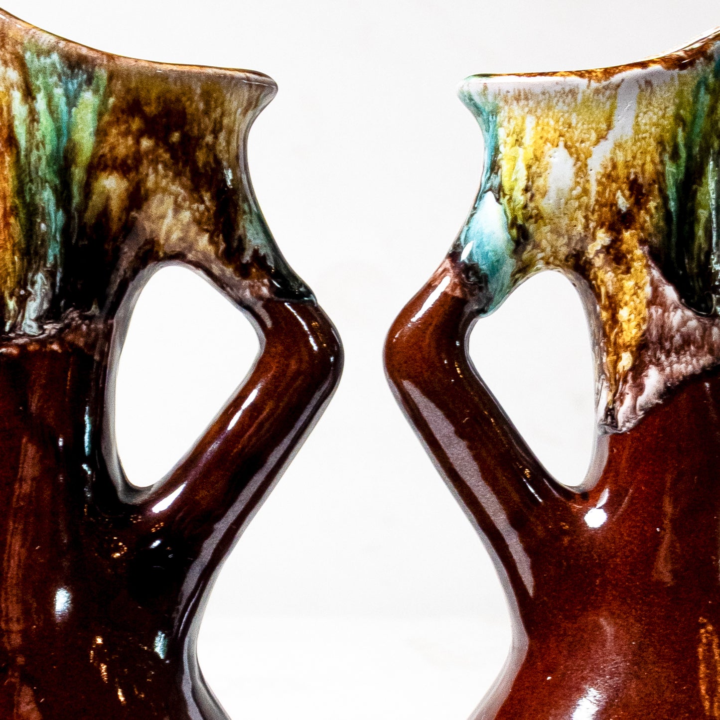 Pair of Japanese Ceramic Pitchers