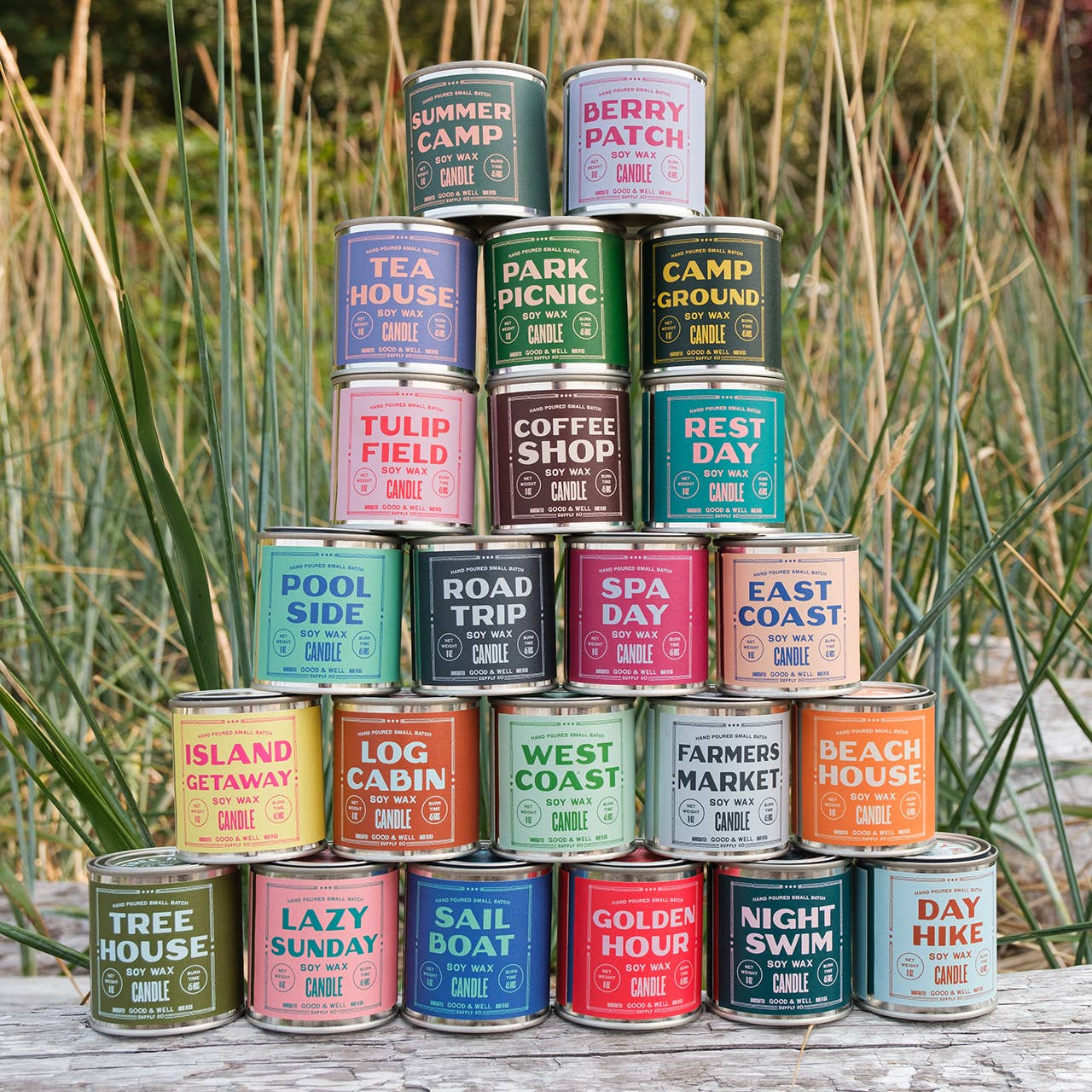 Night Swim Soy Candle : 1/2 Pint / Cotton Wick