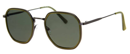 James - Sunglasses: OLIVE GREEN