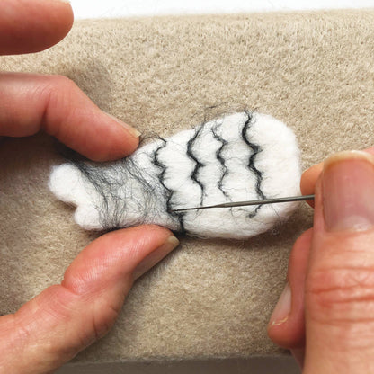 Needle Felting Kit Budgie. Make a wool felt budgerigar