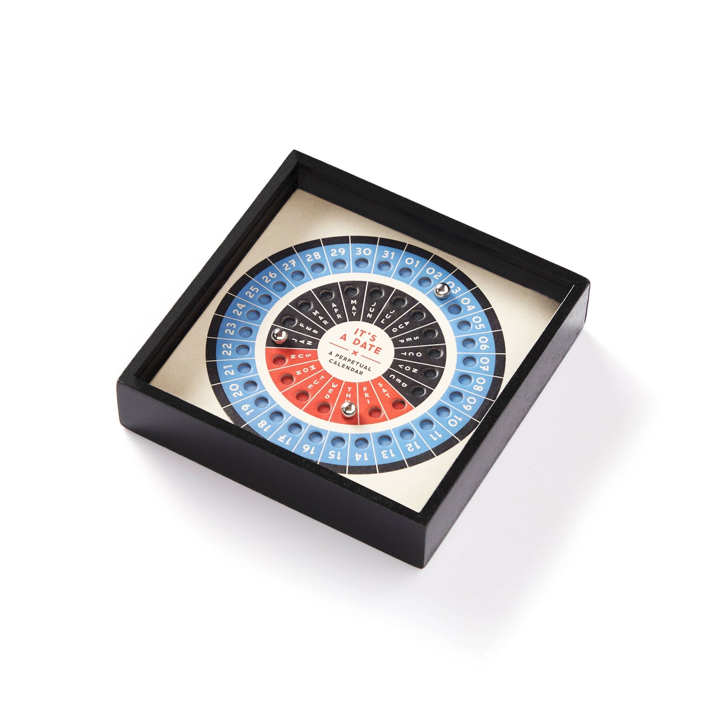 Brass Monkey It's A Date Perpetual Desk Calendar
