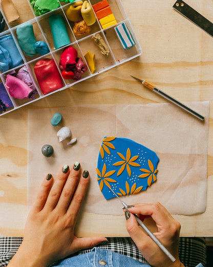 Polymer Clay Earring Workshop with Abby Weeden