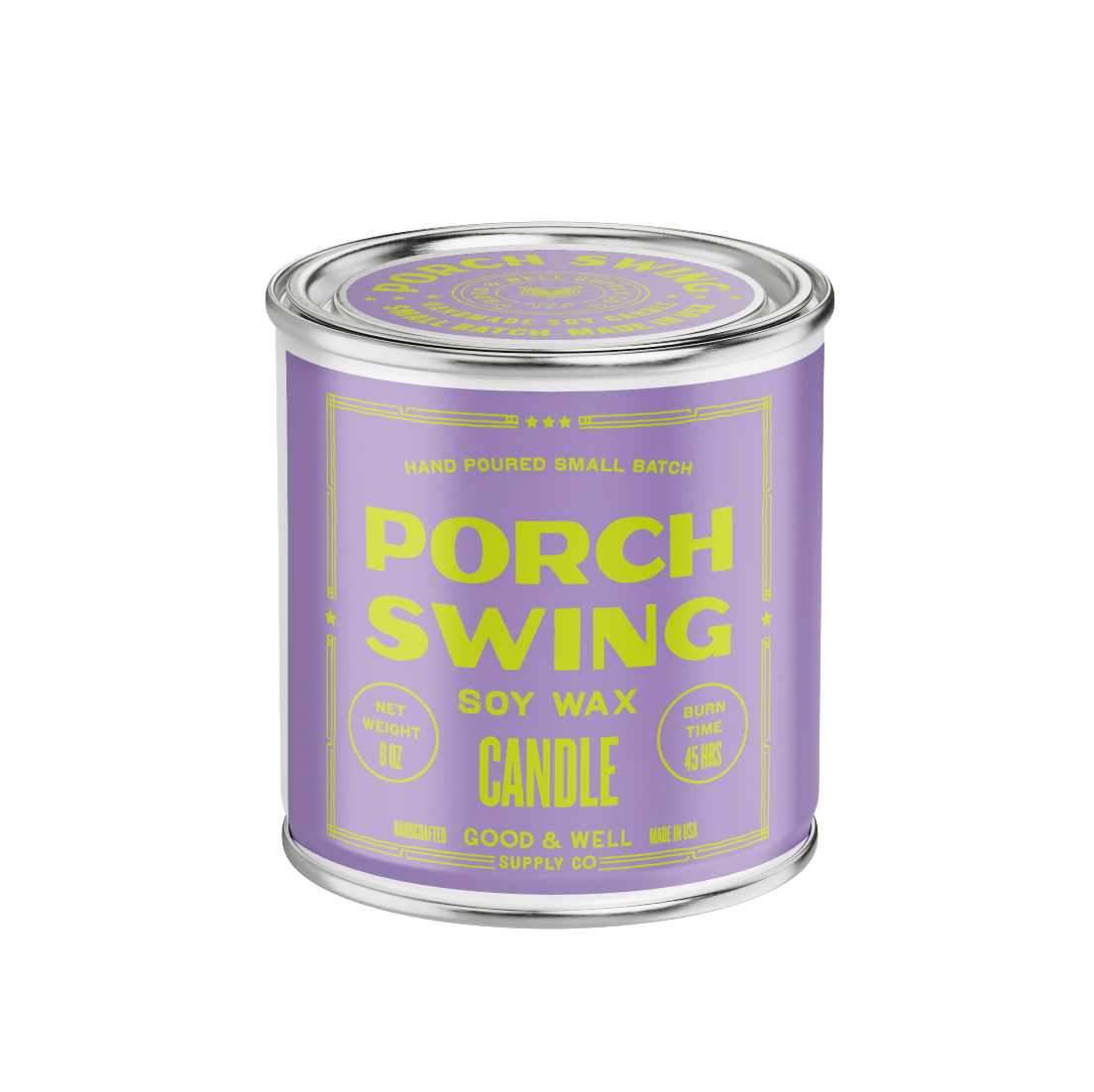 Porch Swing Soy Candle / 2026 Spring Collection : 1/2 Pint
