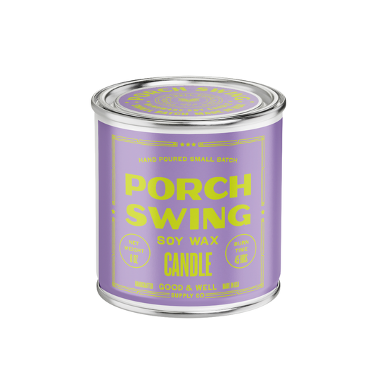 Porch Swing Soy Candle / 2026 Spring Collection : 1/2 Pint