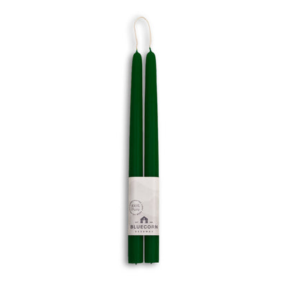 Beeswax Taper Candles – Dripless & Handmade in USA: Sky Blue / 10"