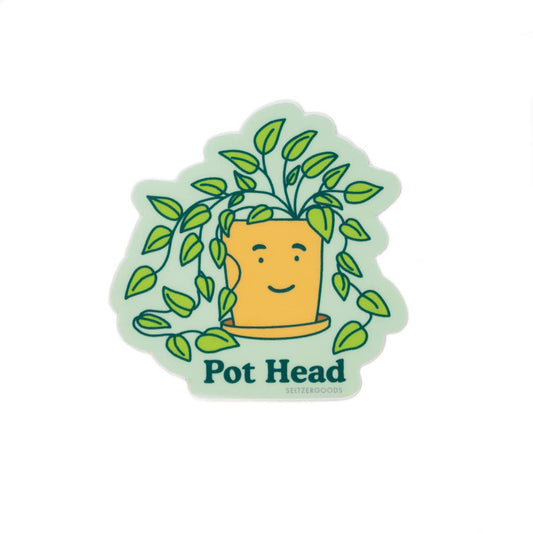 Pot Head Sticker