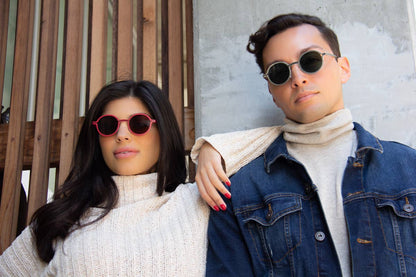 INDEED - Sunglasses: RED/BRONZE