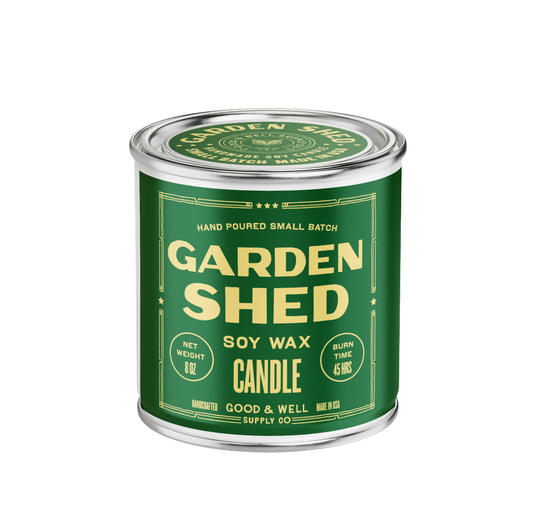 Garden Shed Soy Candle / 2026 Spring Collection : 1/2 Pint