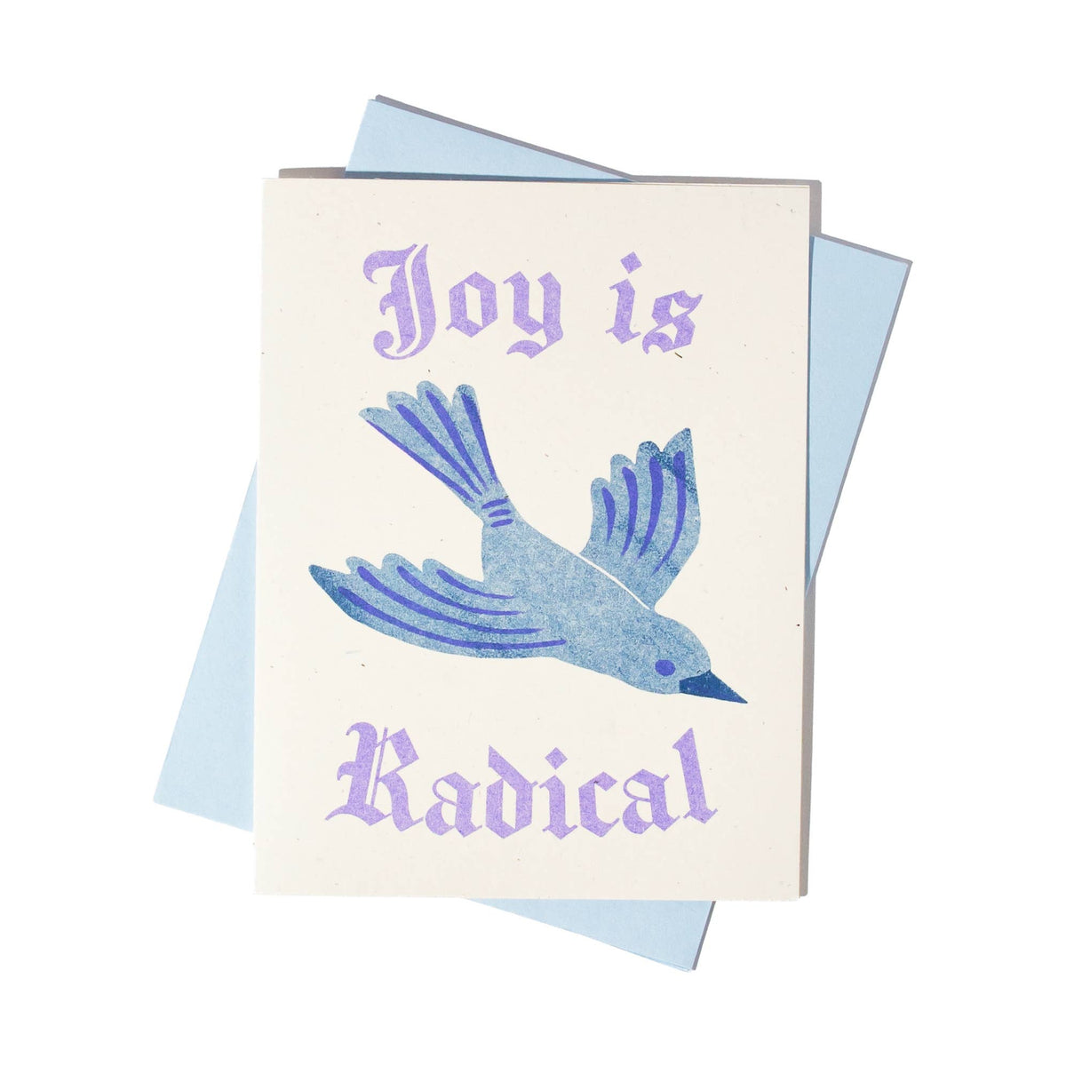 Joy is Radical - Risograph Greeting Card