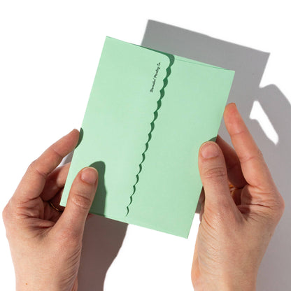 Good Luck - Risograph Card