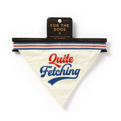Brass Monkey Quite Fetching Dog Bandana
