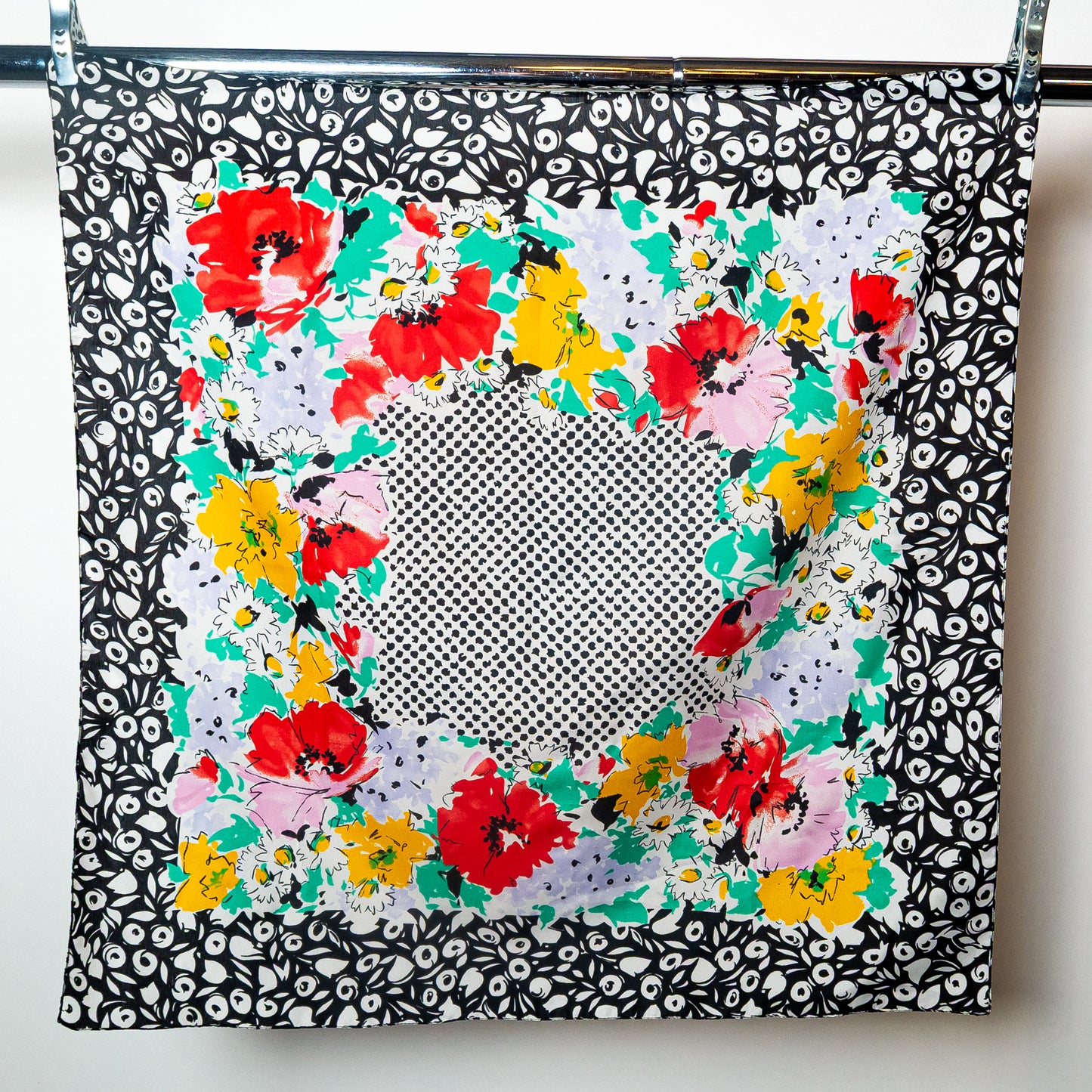 Vintage Floral Avon Scarf