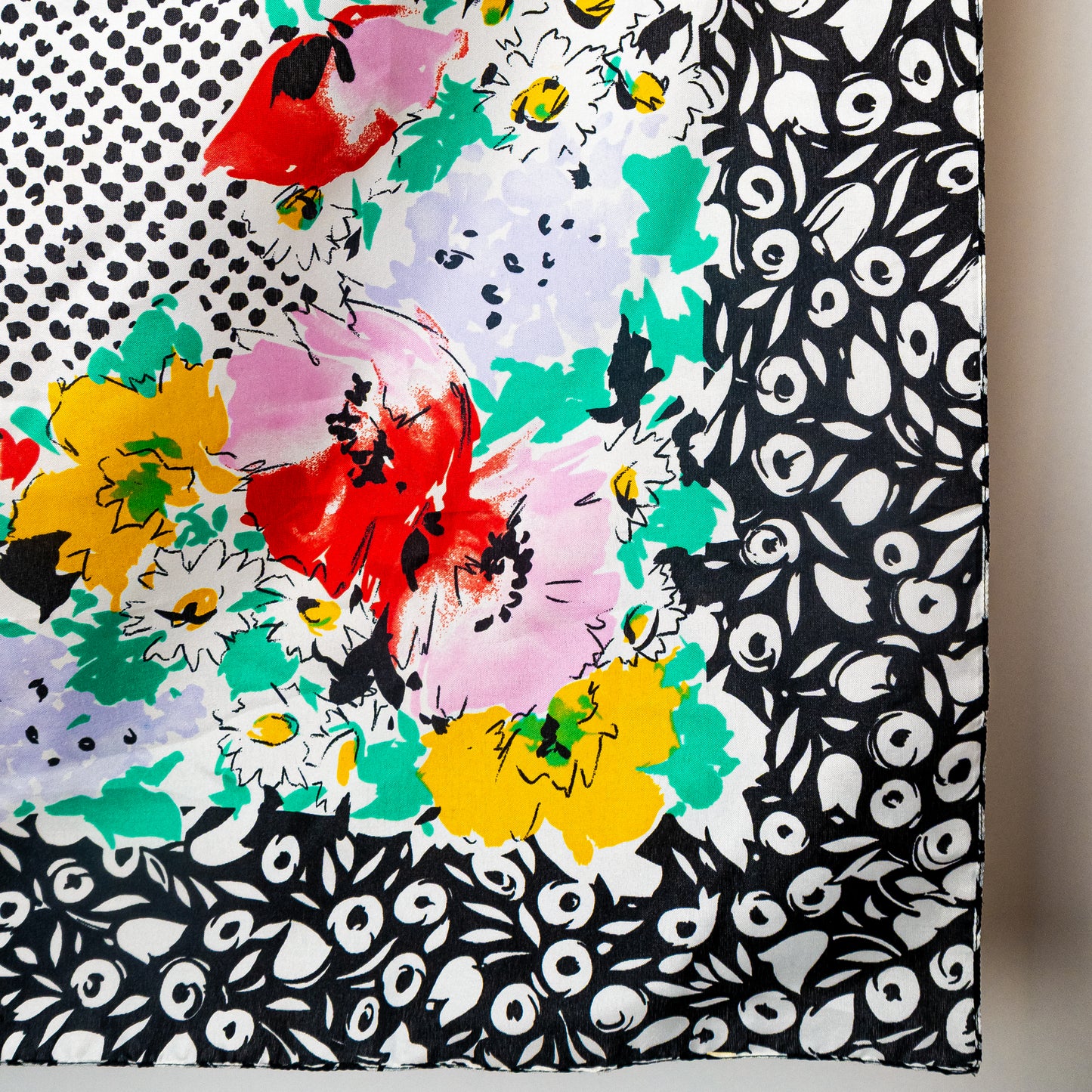 Vintage Floral Avon Scarf