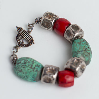 Chunky Artisan Toggle Bracelet