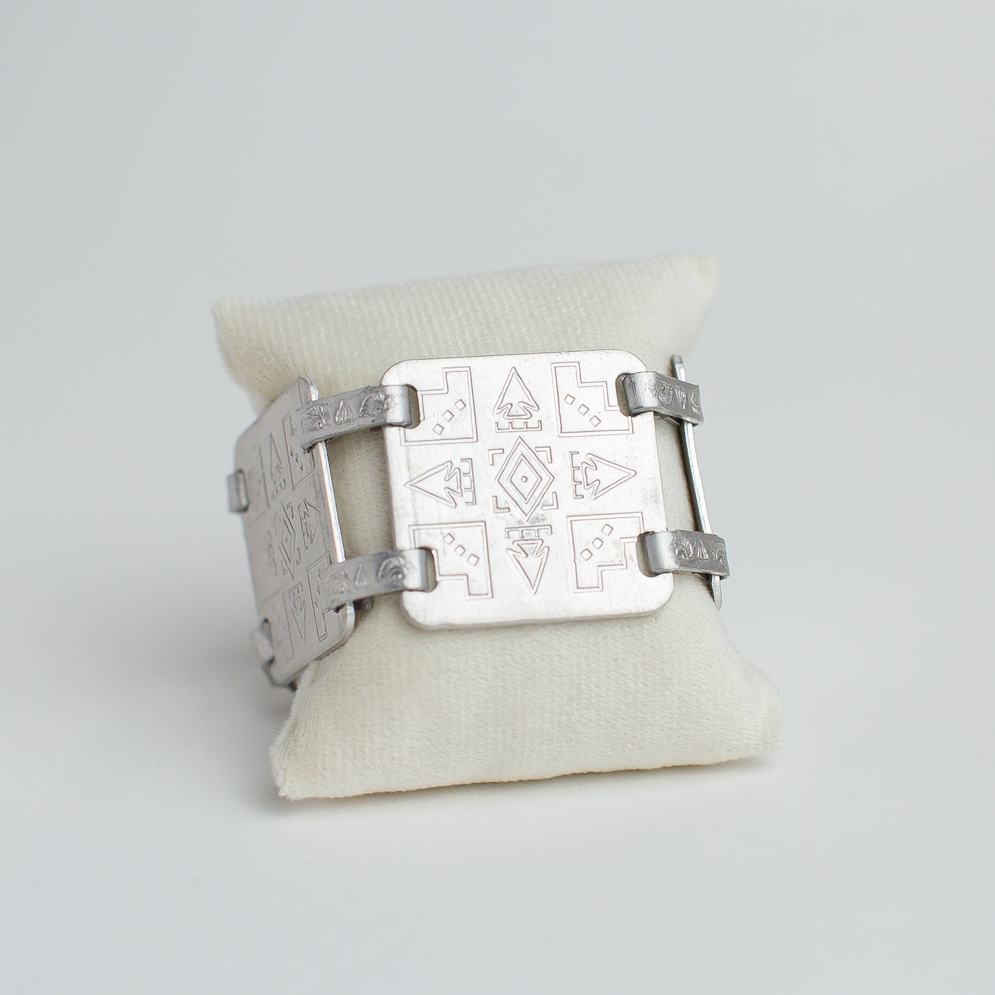 Vintage Stamped Panel Bracelet