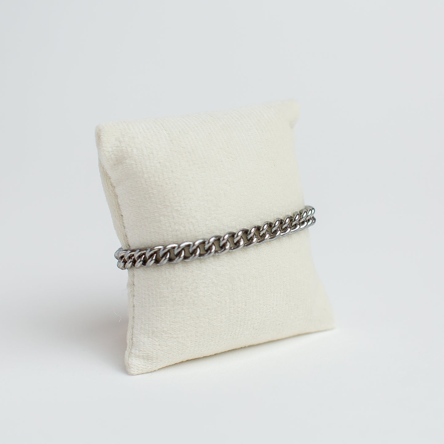 Silver-Tone Link Bracelet
