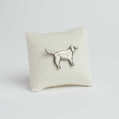 1997 Barker Genuine Pewter Labrador Pin