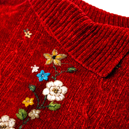 Alfred Dunnar Embroidered Sweater