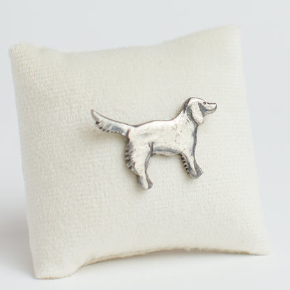 1997 Barker Genuine Pewter Labrador Pin