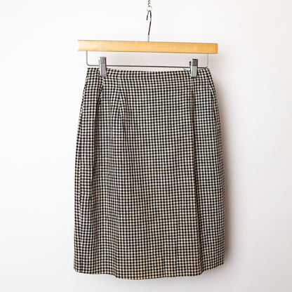 1990's "Casual Corner" Buffalo Plaid Skirt