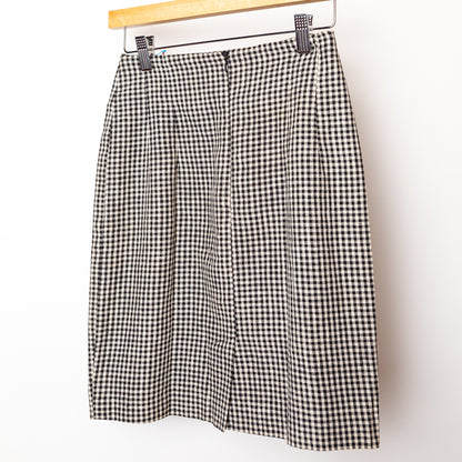 1990's "Casual Corner" Buffalo Plaid Skirt
