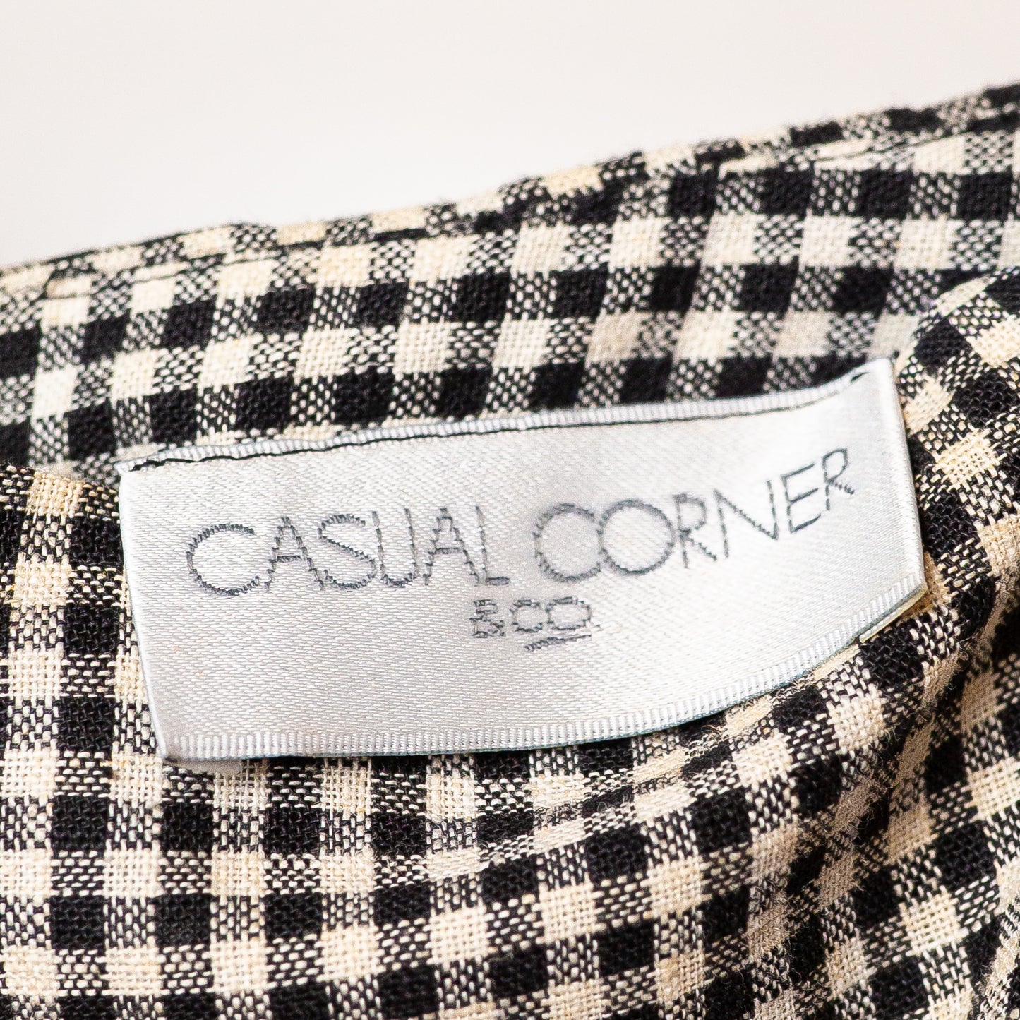 1990's "Casual Corner" Buffalo Plaid Skirt