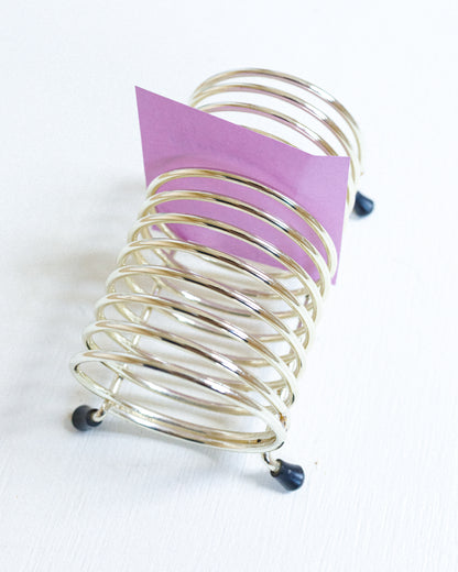 Vintage Spiral Letter Organizer