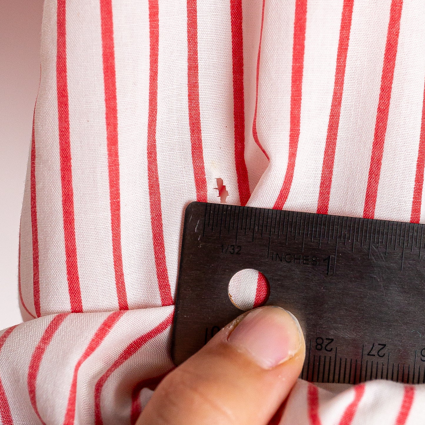 1980's "Good Look'n" Candy-Striped Button Up Blouse