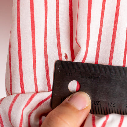 1980's "Good Look'n" Candy-Striped Button Up Blouse