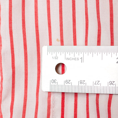 1980's "Good Look'n" Candy-Striped Button Up Blouse