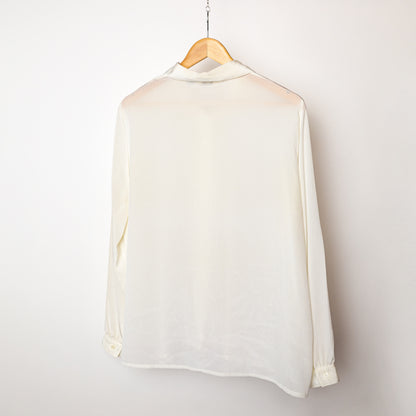 1980's "Country Suburbans" White Blouse