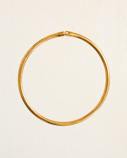 Omega-Style Chain Necklace
