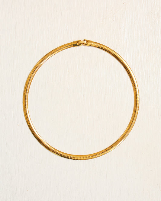 Omega-Style Chain Necklace