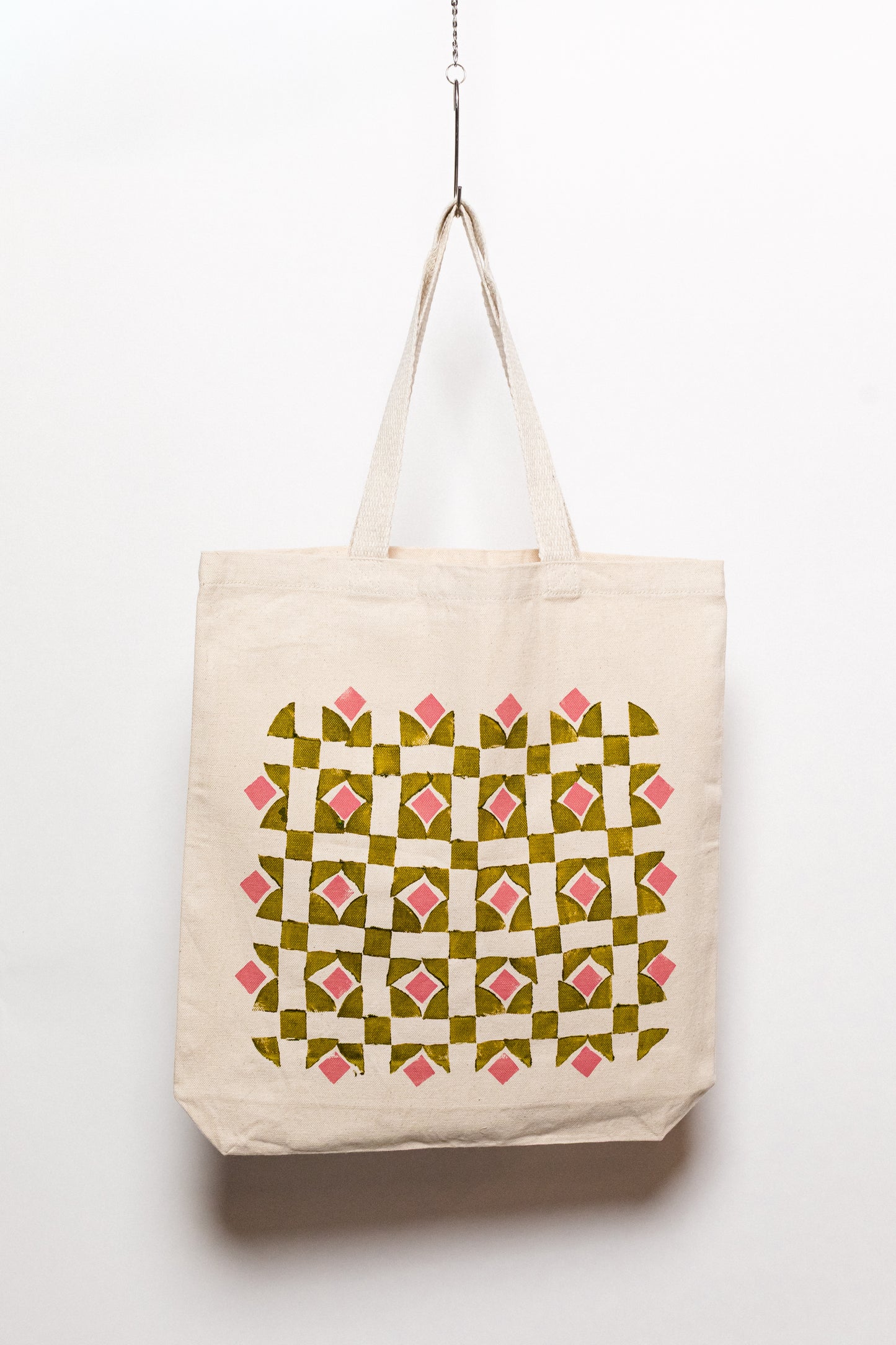 Cut Potato Stamped Tote Bag Workshop with Abby Weeden